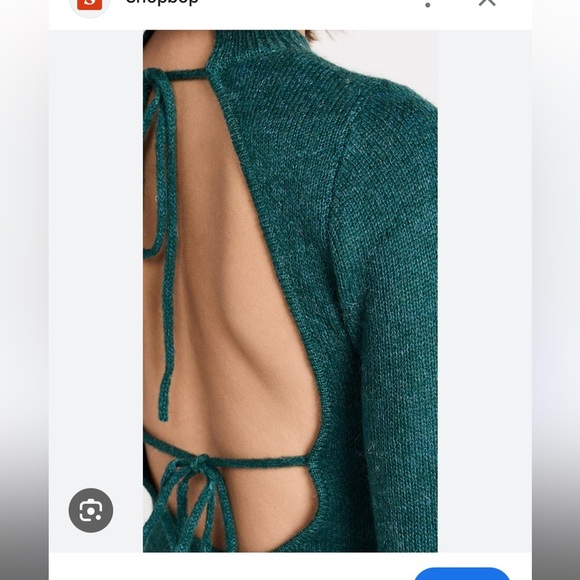 Atoir Revolve Miaa Emerald Mini Mohair Wool Blend Dress New size US 8 UK 10 - Picture 11 of 11